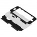 iPhone 5c - 3 Piece Hard Plastic Silicone Hybrid Drop Shock Proof Protective Phone Cover Case - White Sky Blue